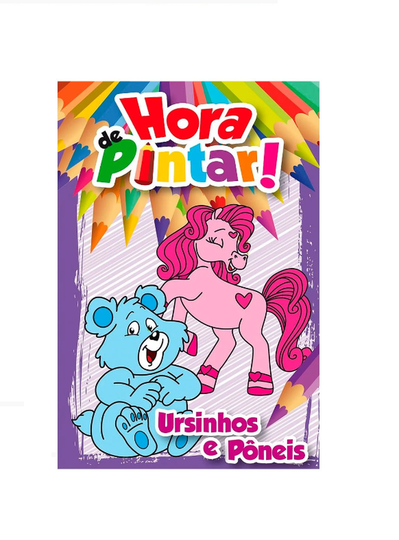 imagem Hora de Pintar- Ursinhos e Pôneis