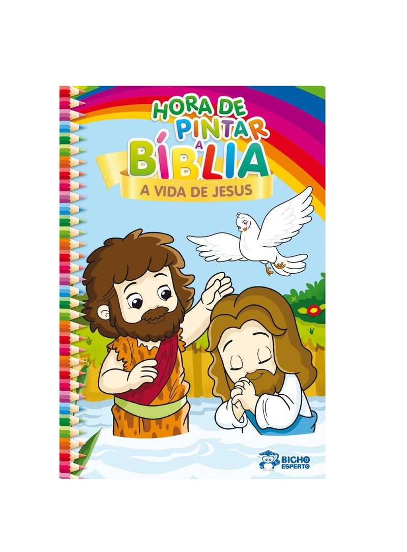 imagem Hora de Pintar a Bíblia - A Vida de Jesus