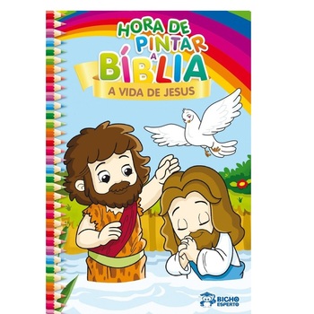 imagem Hora de Pintar a Bíblia - A Vida de Jesus