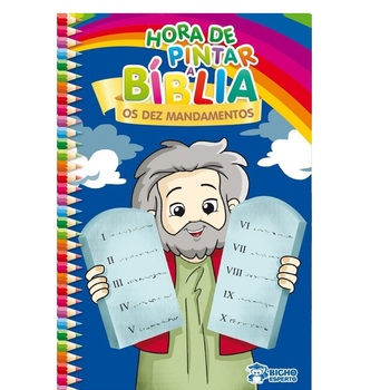 imagem Hora de Pintar a Bíblia - Os Dez Mandamentos