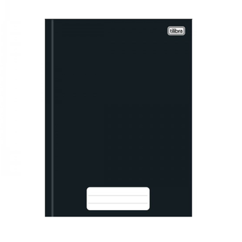 imagem Caderno Univ. CD Brochura Tilibra Pepper Preto 80 Folhas