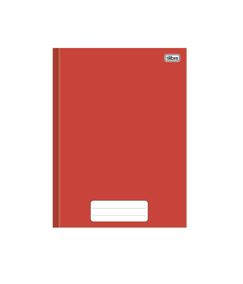 imagem Caderno Univ. CD Brochura Tilibra Pepper Vermelho 80 Folhas