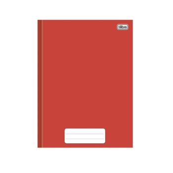 imagem Caderno Univ. CD Brochura Tilibra Pepper Vermelho 80 Folhas