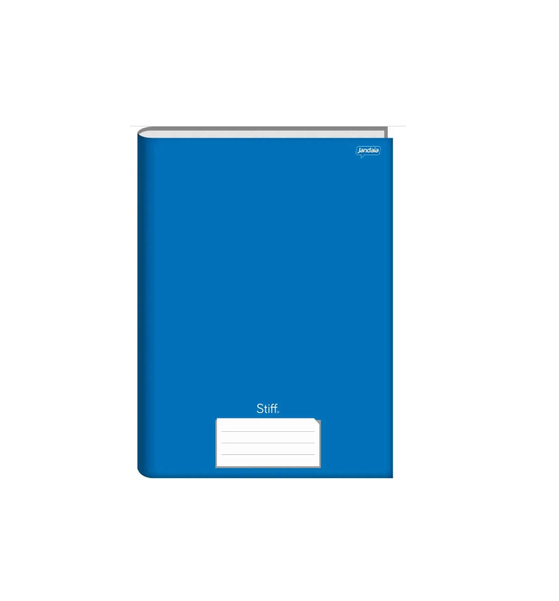 imagem Caderno CD Brochura 1/4 Azul Stiff 48 Folhas