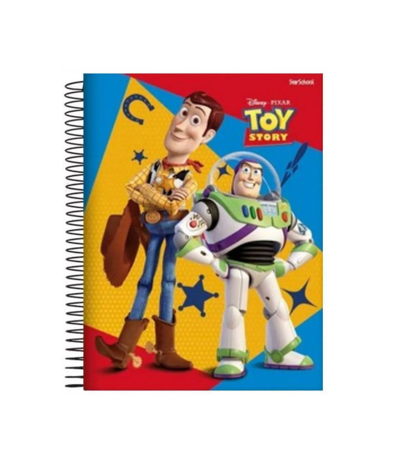 imagem Caderno Univ. CD Espiral Toy Story 80 Folhas