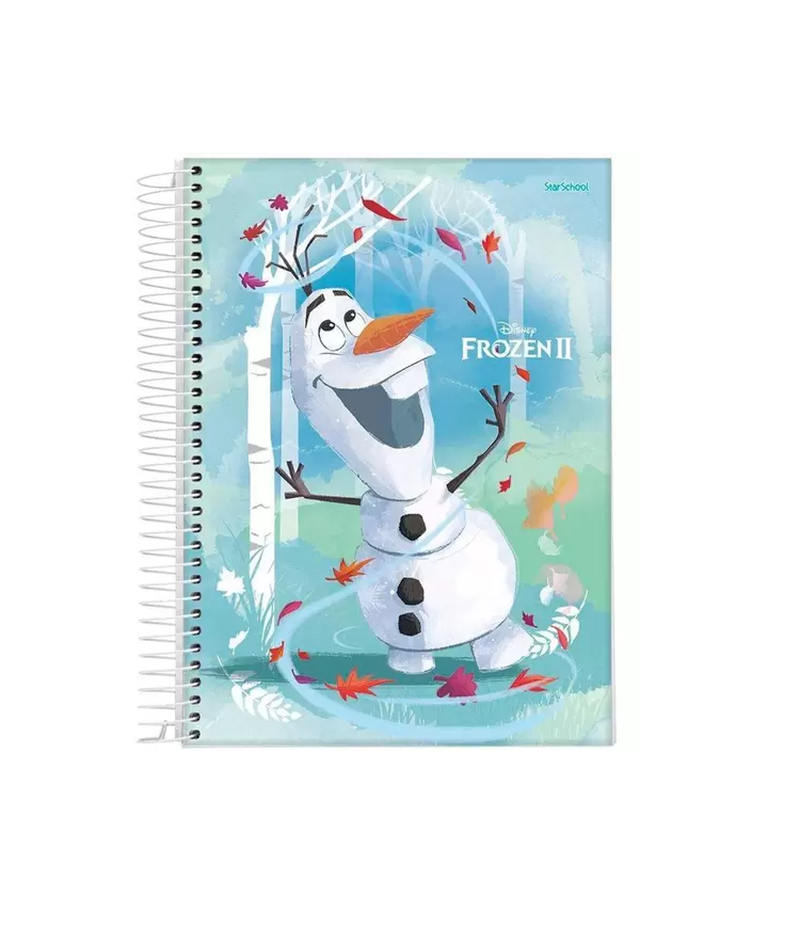 imagem Caderno Univ. CD Espiral Frozen II StarSchool 80 Folhas