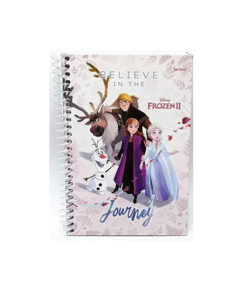 imagem Caderno Univ. CD Espiral Frozen II StarSchool 80 Folhas