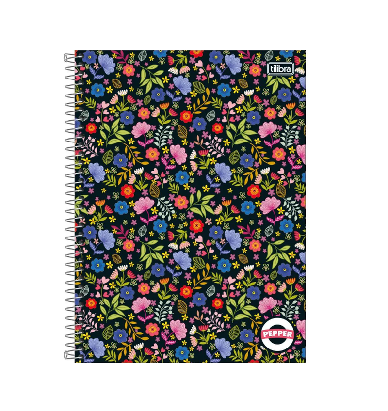 imagem Caderno Univ. CD Espiral Pepper Tilibra Fem 80 Folhas