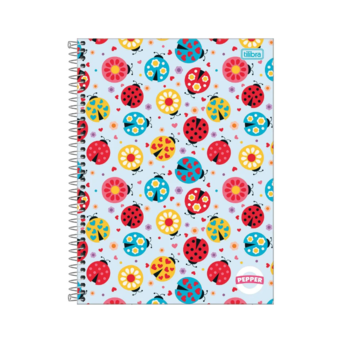 imagem Caderno Univ. CD Espiral Pepper Tilibra Fem 80 Folhas