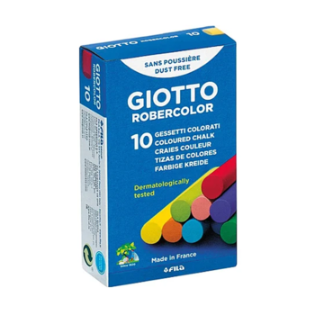 imagem Giz Colorido 10un Giotto Robercolor