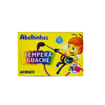 imagem Tempera Guache Acrilex 6potes