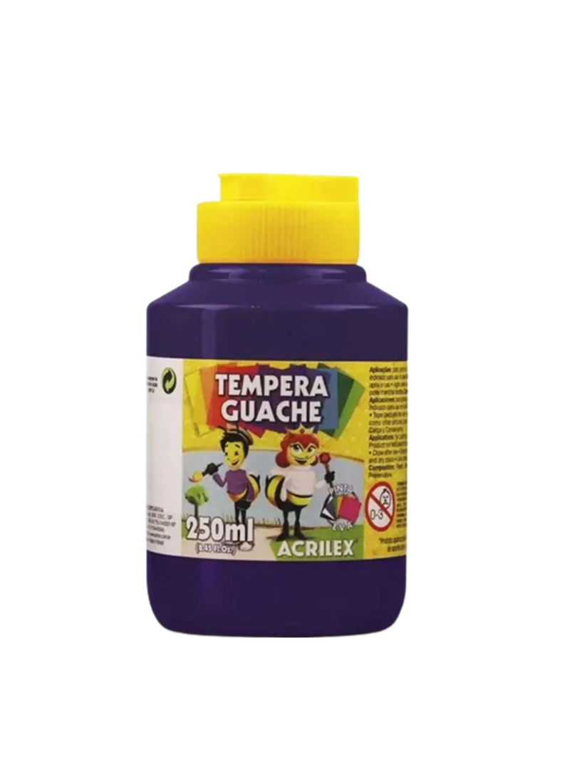 imagem Tempera Guache Violeta Acrilex 250ml