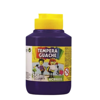 imagem Tempera Guache Violeta Acrilex 250ml