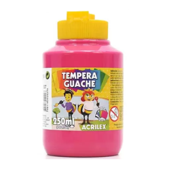 imagem Tempera Guache Rosa Acrilex 250ml