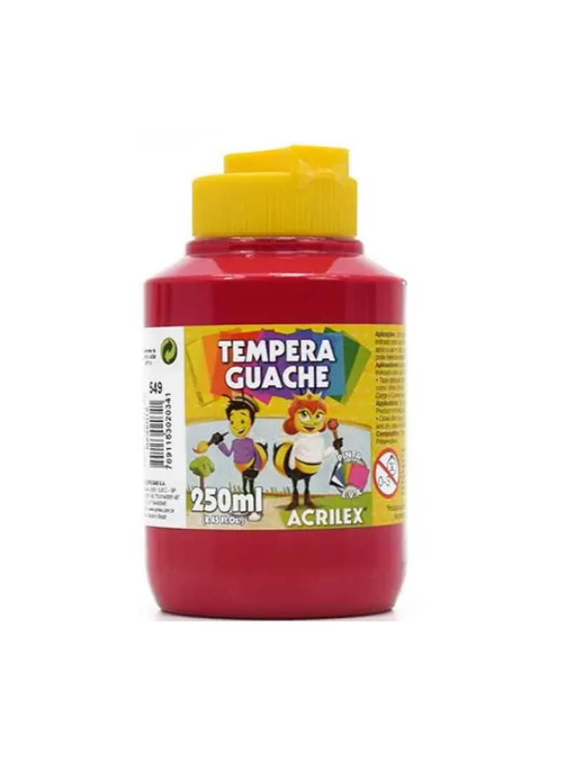 imagem Tempera Guache Magenta Acrilex 250ml