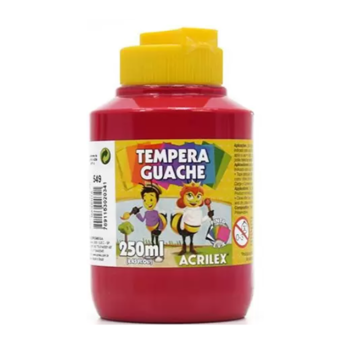 imagem Tempera Guache Magenta Acrilex 250ml