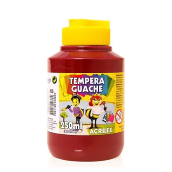 imagem Tempera Guache Vinho Acrilex 250ml