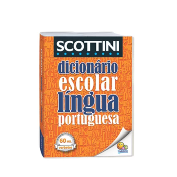 imagem Dicionário Escolar Língua Portuguesa Scottini