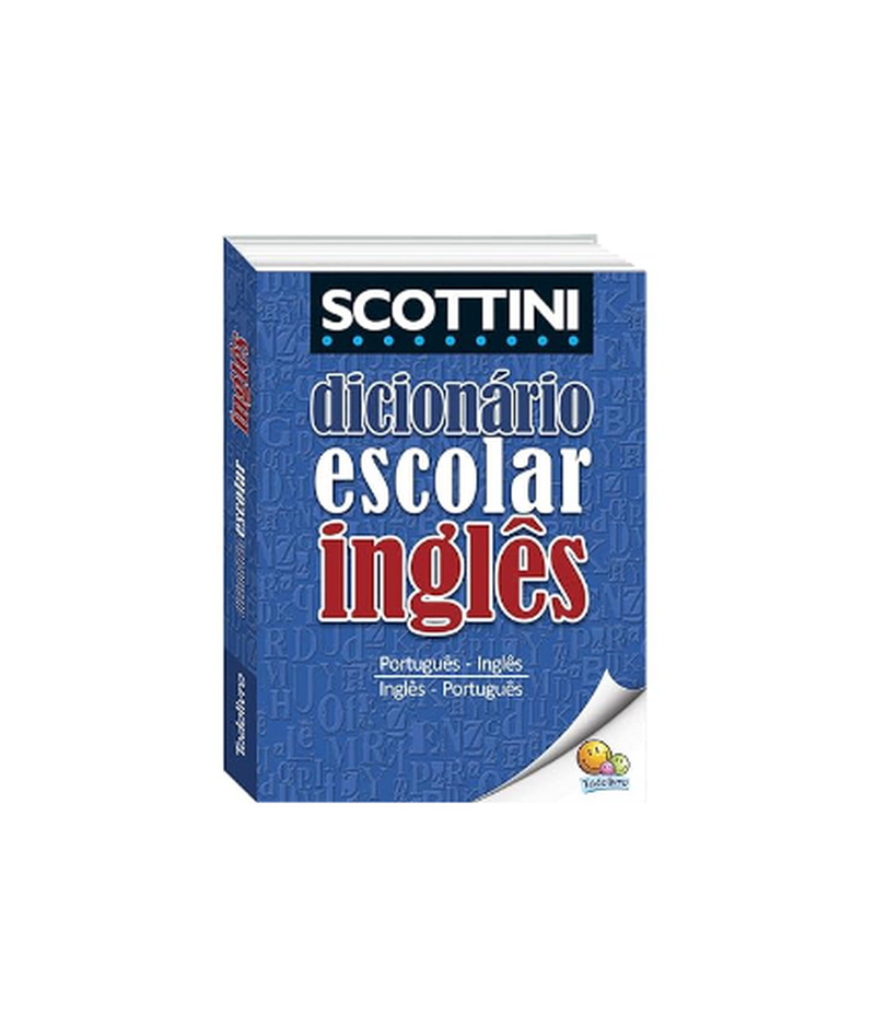 imagem Dicionário Escolar Inglês Scottini