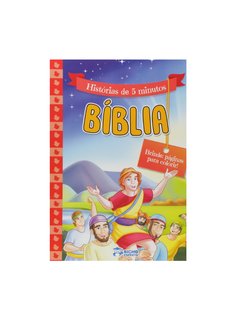 imagem Livro Histórias de 5 minutos Bíblia Bicho Esperto