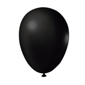 imagem Balão 7 Preto Redondo JOY 50un