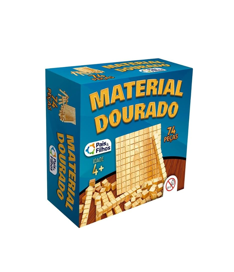 imagem Material Dourado 74 peças