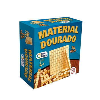 imagem Material Dourado 74 peças