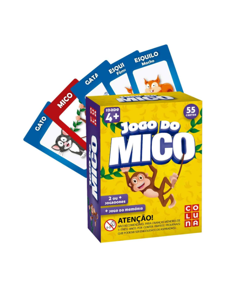 imagem Jogo do Mico COLUNA 55 cartas