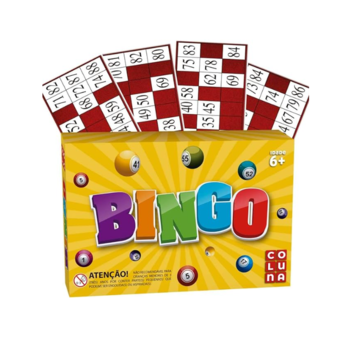 imagem Bingo COLUNA 24 cartelas +5anos