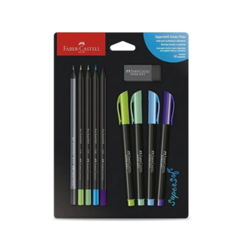 imagem KIT SuperSoft Cores Frias Faber-Castell