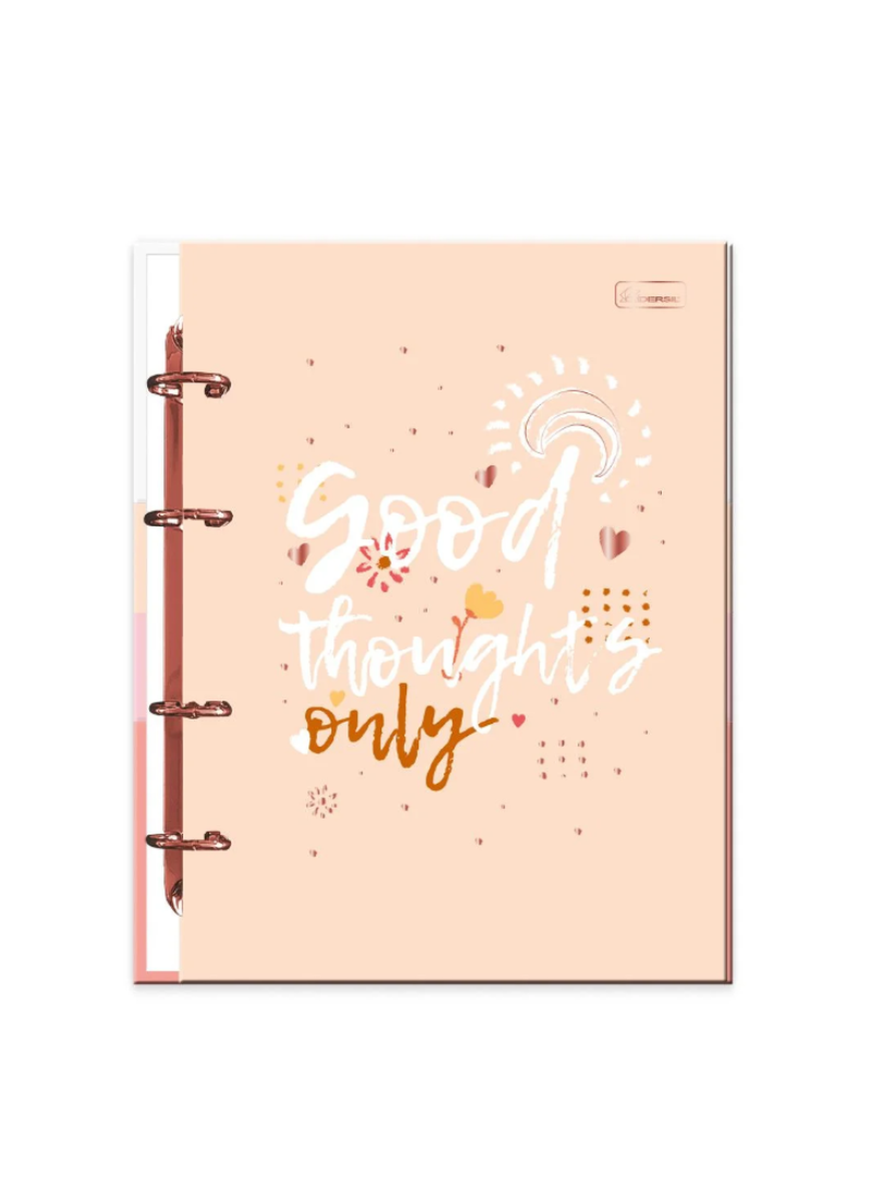 imagem Caderno Colegial Argolado CD Folhas Coloridas Sunshine Day