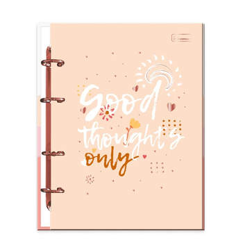 imagem Caderno Colegial Argolado CD Folhas Coloridas Sunshine Day