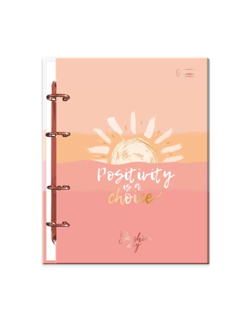 imagem Caderno Cadersil College Argolado Sunshine Day 80 Folhas