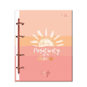 imagem Caderno Cadersil College Argolado Sunshine Day 80 Folhas