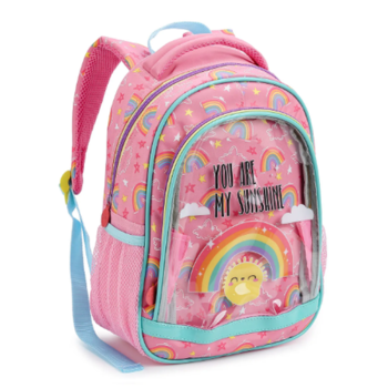 imagem Mochila Infantil Feminina Arco Iris Seanite