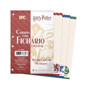 imagem Refil para Caderno Argolado Colegial Harry Potter 96fls DAC