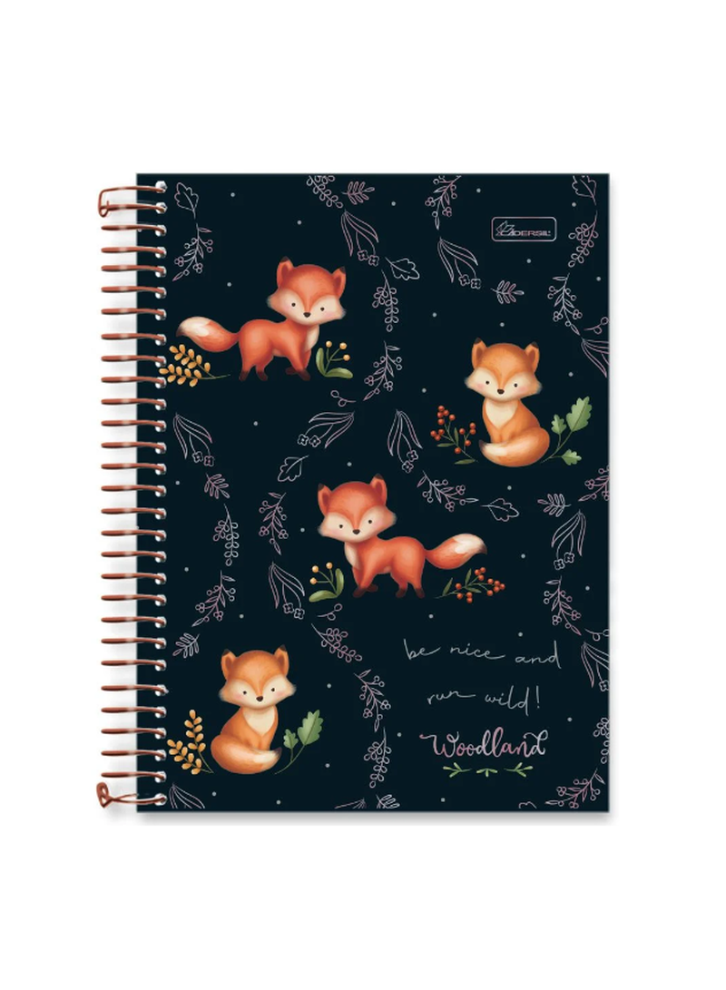 imagem Caderno Univ. CD Espiral WoodLand Cadersil