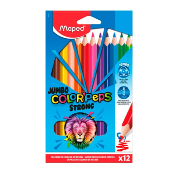 imagem Lápis de Cor Jumbo Color'Peps Strong Maped