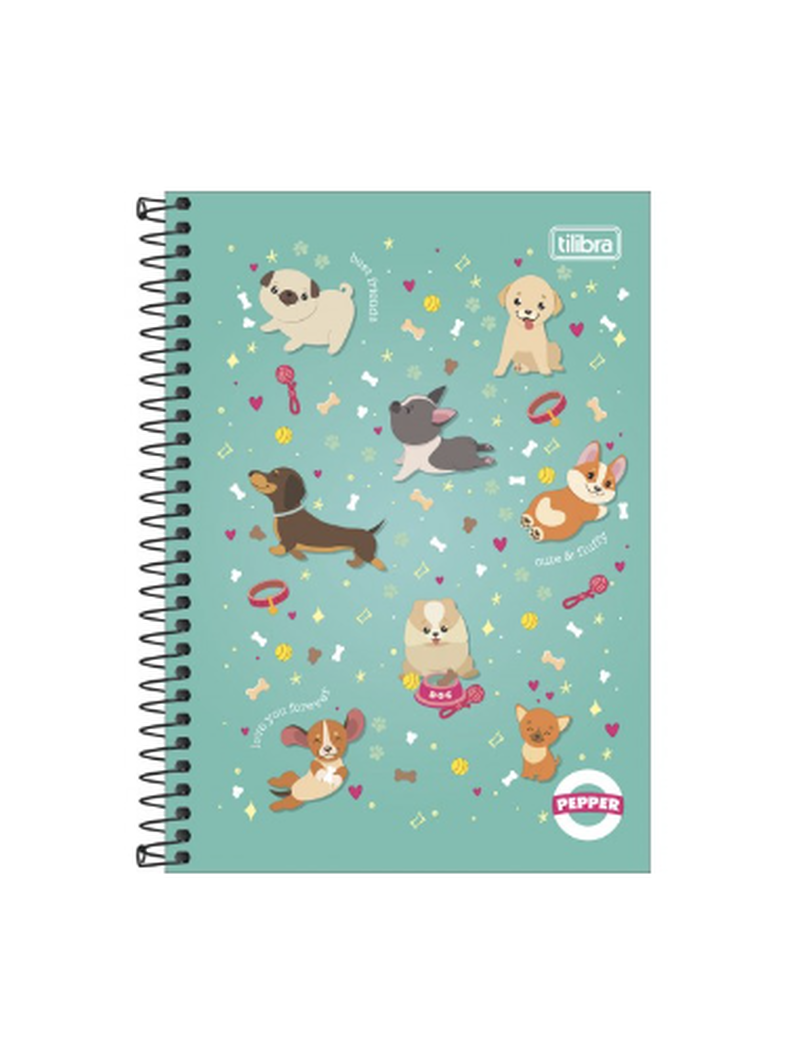 imagem Caderno CD 1/4 Pepper 80fls Tilibra