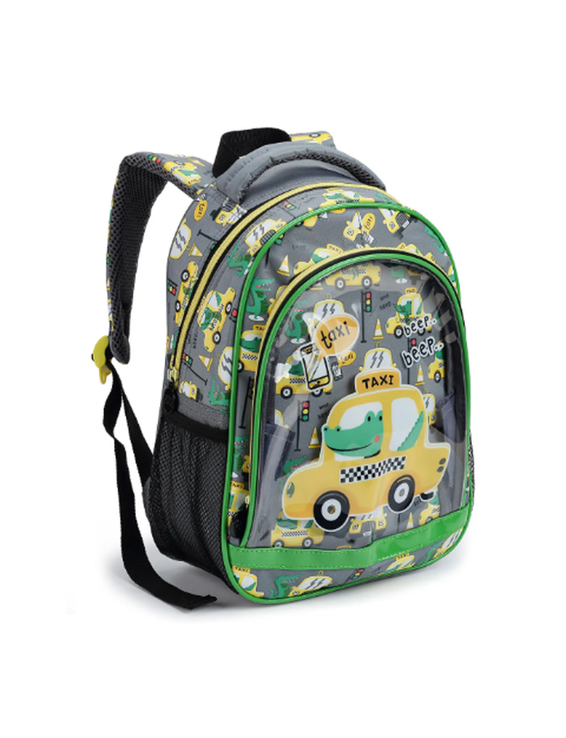 imagem Mochila Infantil 13 Taxi Jacaré Seanite