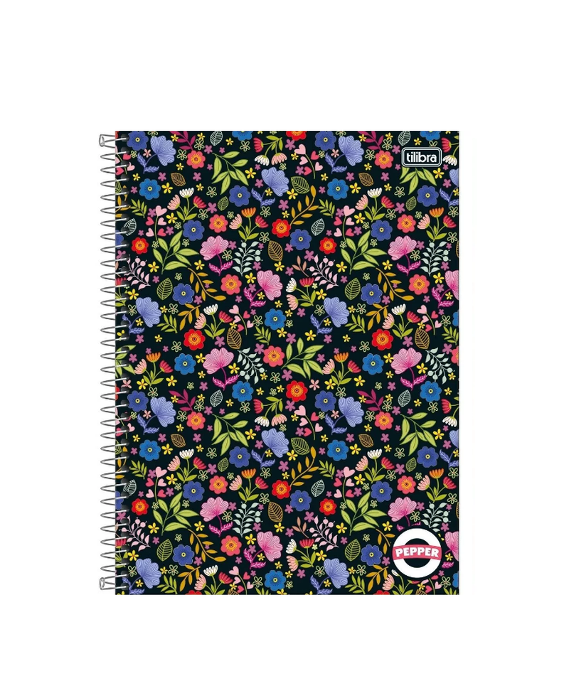 imagem Caderno CD Univ. Pepper Feminino 80fls Tilibra