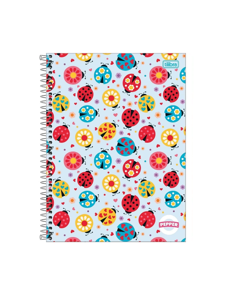 imagem Caderno CD Univ. Pepper Feminino 80fls Tilibra