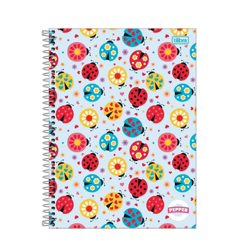 imagem Caderno CD Univ. Pepper Feminino 80fls Tilibra