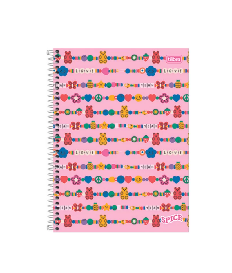 imagem Caderno CD Univ. Spice Feminino 80fls Tilibra