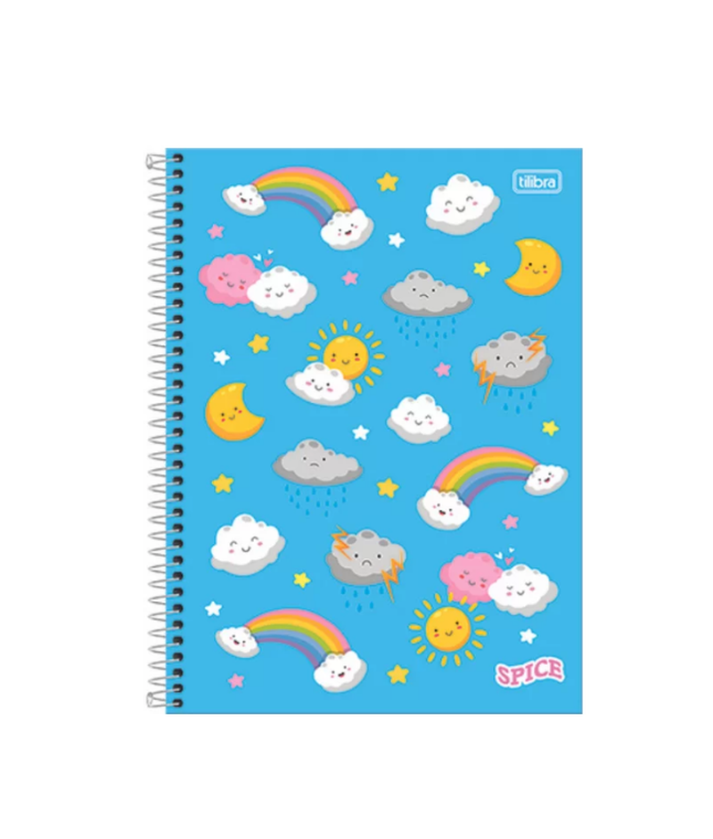 imagem Caderno CD Univ. Spice Feminino 80fls Tilibra