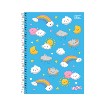 imagem Caderno CD Univ. Spice Feminino 80fls Tilibra