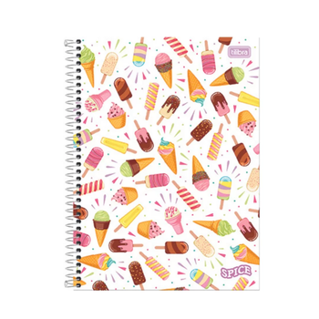 imagem Caderno CD Univ. Spice Feminino 80fls Tilibra