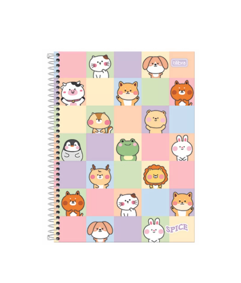 imagem Caderno CD Univ. Spice Feminino 80fls Tilibra