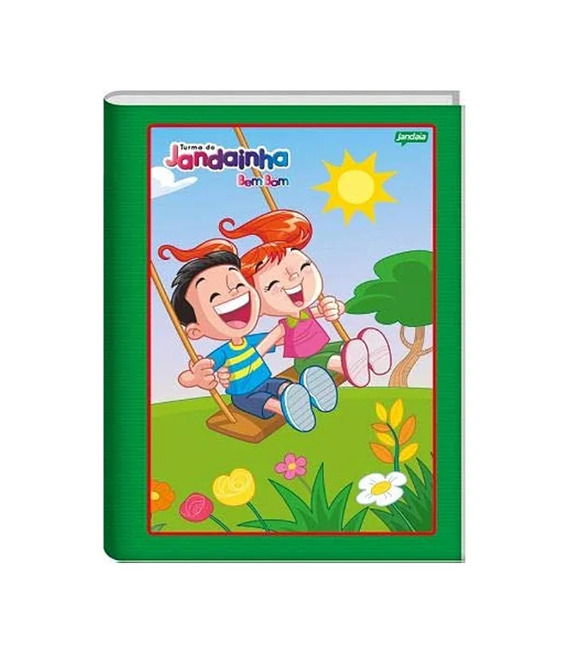 imagem Caderno CD Brochura Jandainha 123 Bem Bom Verde 80fls