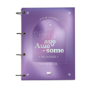 imagem PLANNER PERMANENTE A4 COM 4 ARGOLAS SOLTAS - DAC TRENDY FANCY - 3803